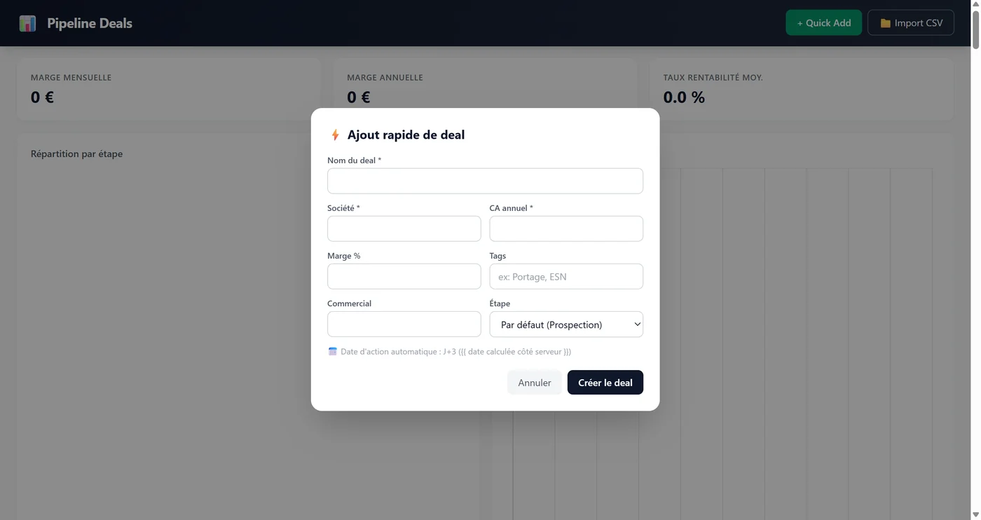 Generated app: add deal modal